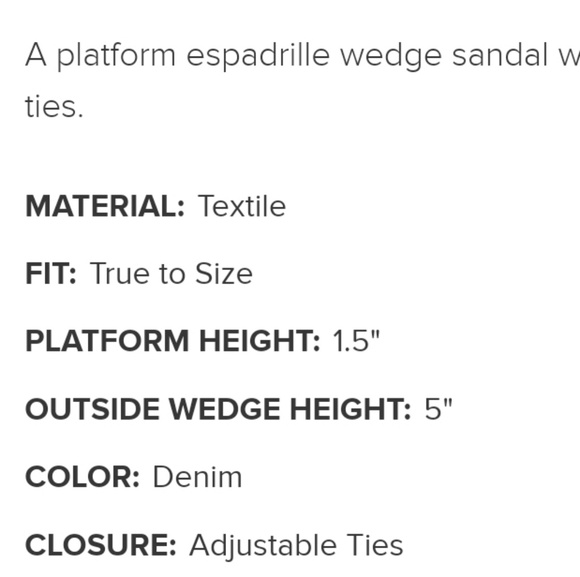 Espadrille wedges with ankle tie - Picture 4 of 4